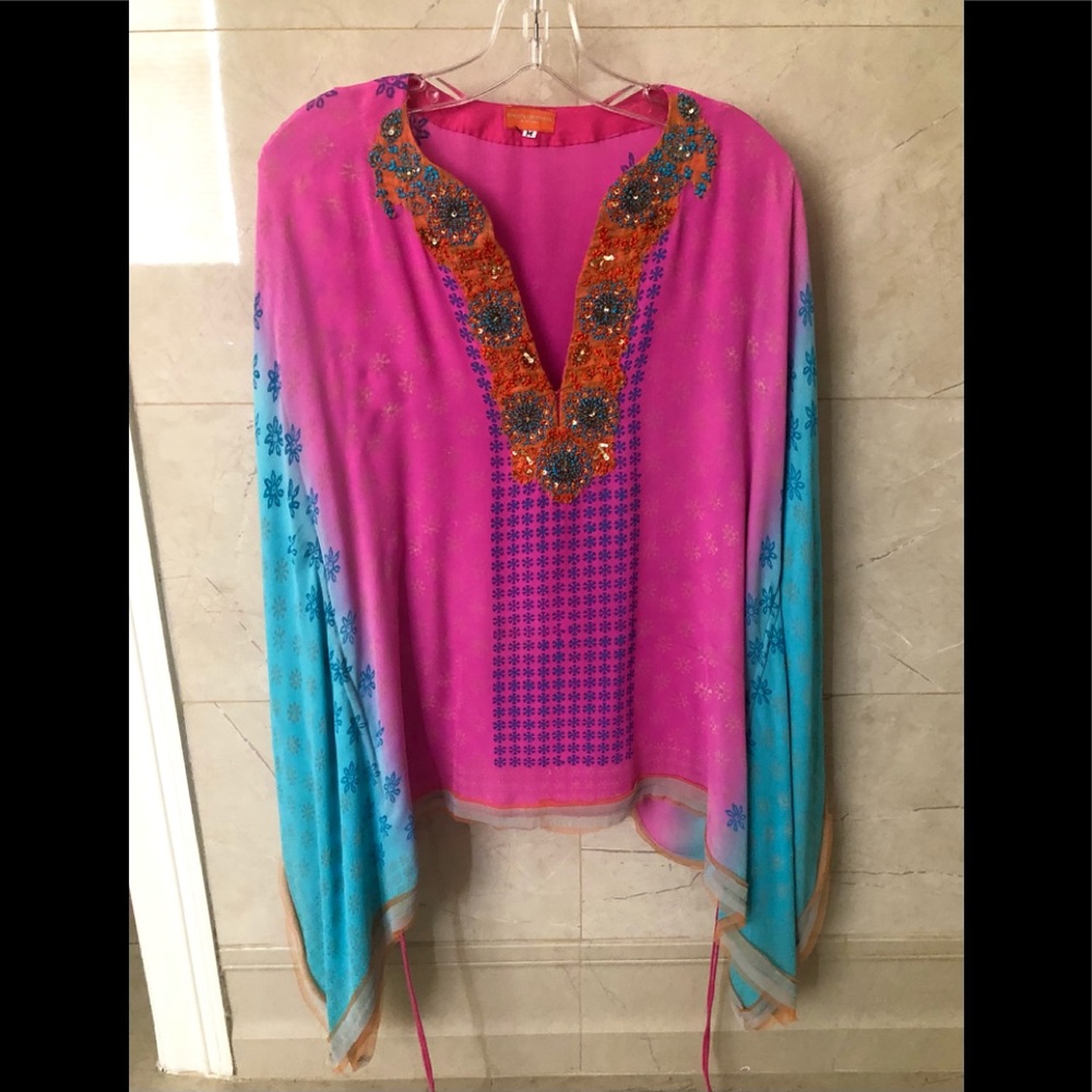 Gorgeous Indian inspired Beaded & Embroidered Top